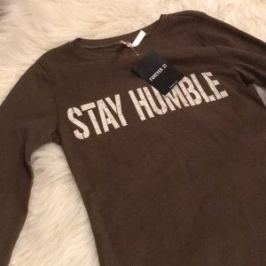 Olive Green Long Sleeve shirt